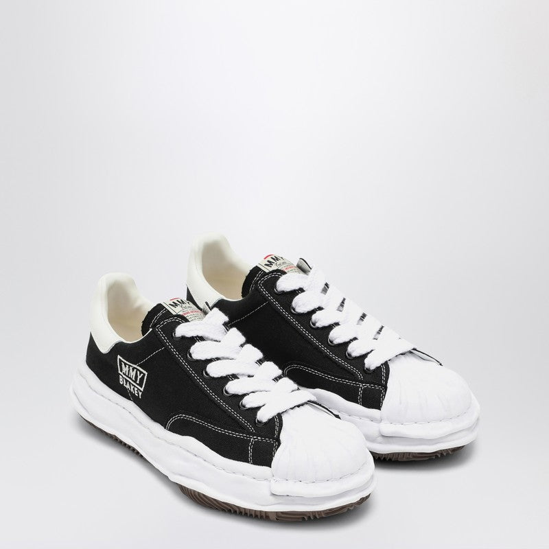 Maison Mihara Yasuhiro Black canvas Blakey low-top sneakers A08FW735COP_MIHAR-BLK