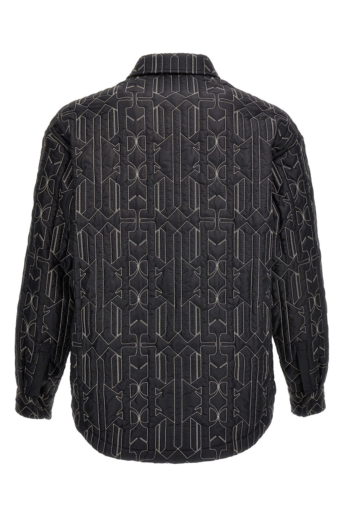 Palm Angels ALL MONOGRAM QUILTED DOVER JACKET PMEA251E23FAB00111031103