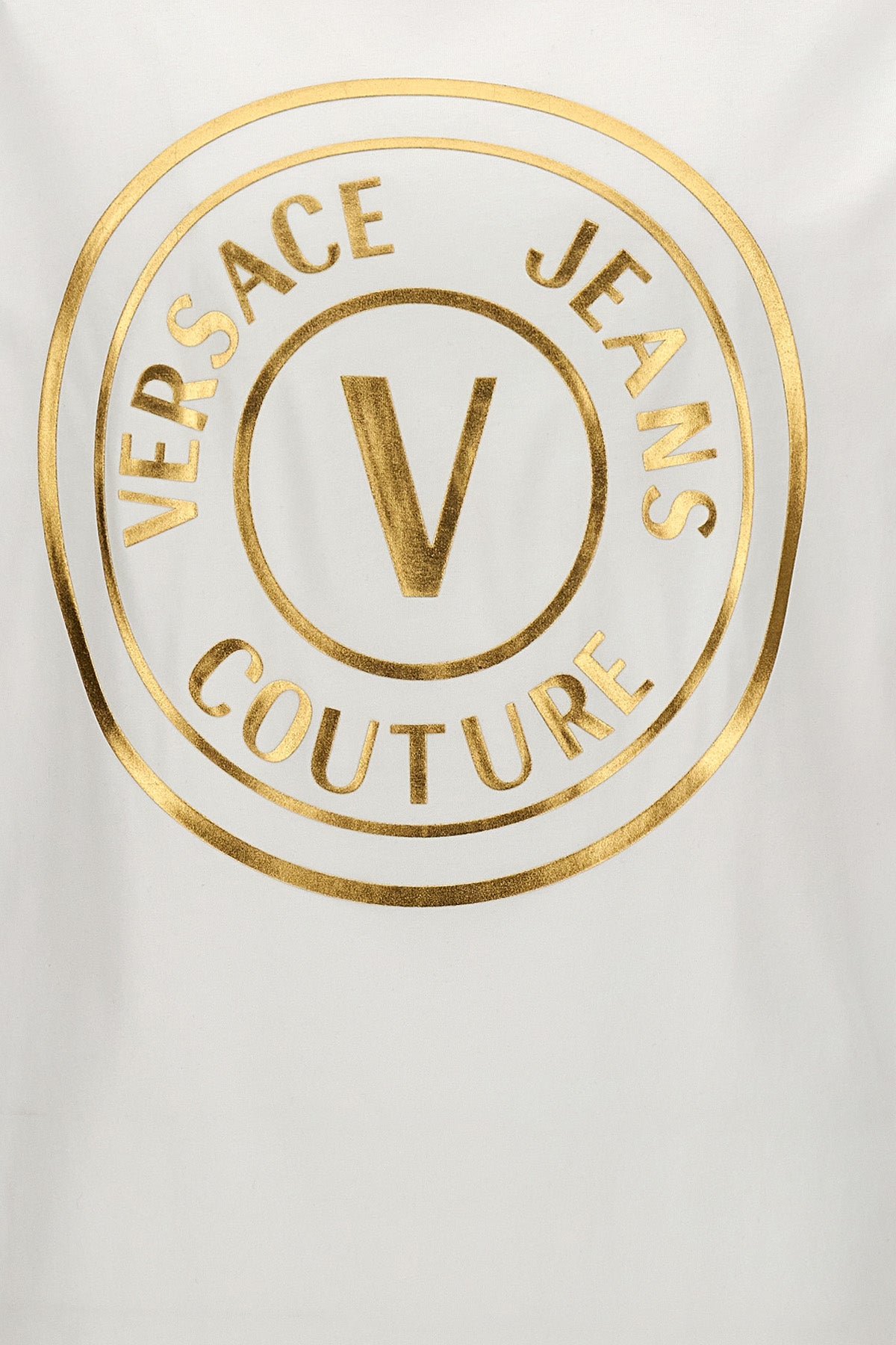 VERSACE JEANS COUTURE LOGO T-SHIRT 76GAHT04CJ00TG03