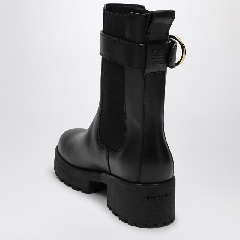 GIVENCHY Voyou black leather ankle Chelsea boot BE604UB22SP_GIV-001