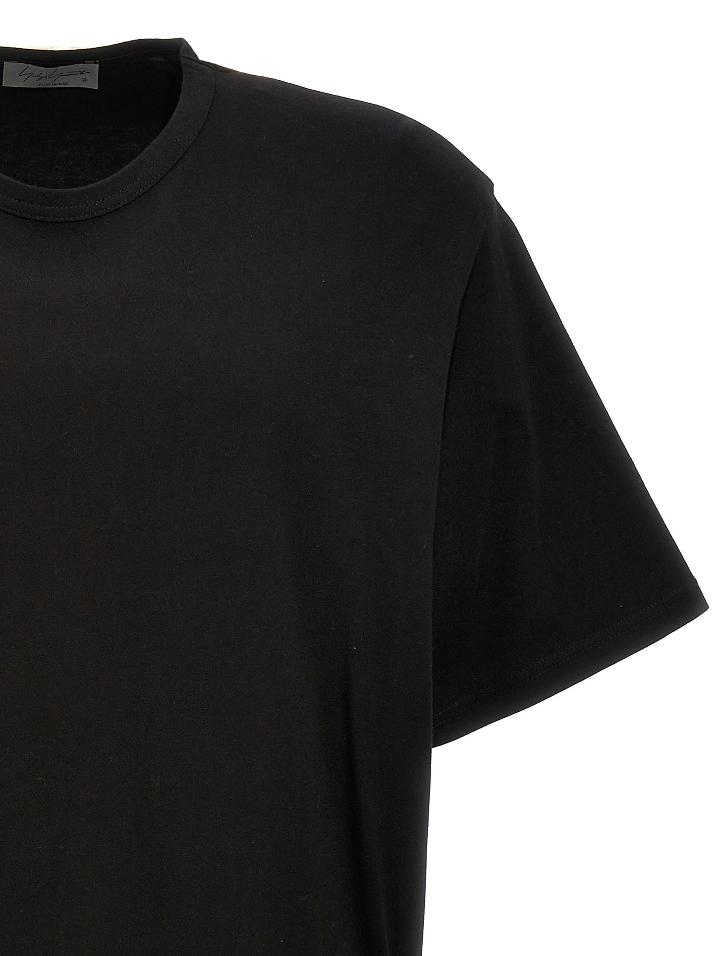 Yohji Yamamoto CREW-NECK T-SHIRT HJT02070BLACK4