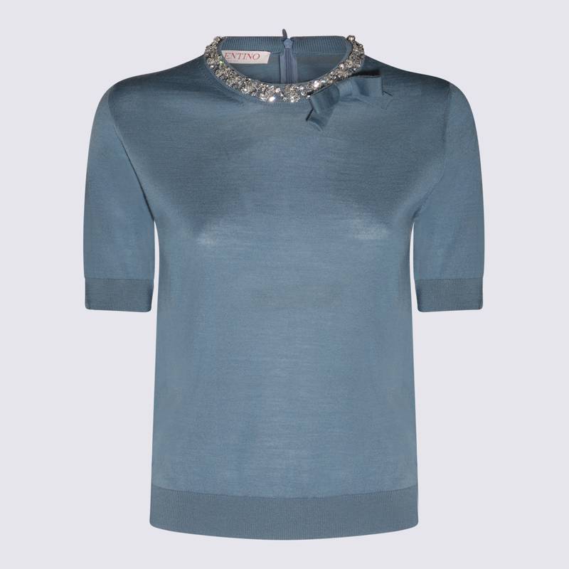 Valentino Garavani Valentino Sweaters Blue 5B3KC58Y8SUL04