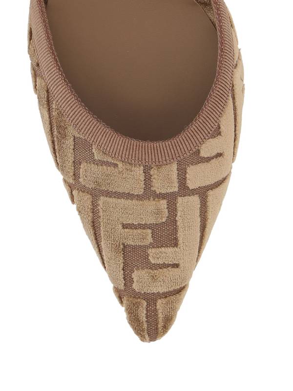 FENDI With Heel Camel 8J8362AOTPF1R8I