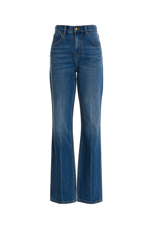 TORY BURCH STRAIGHT LEG JEANS 147338415