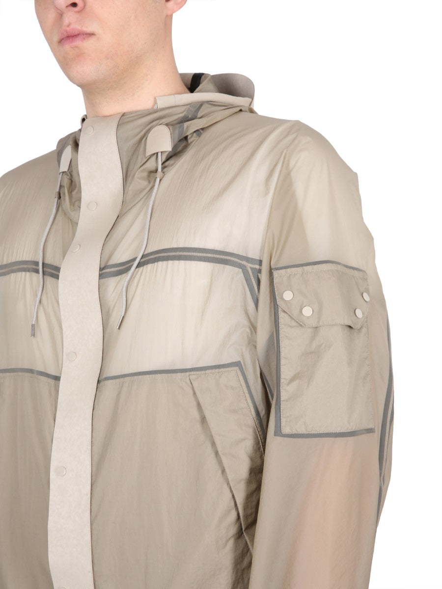 Ten c COMBO BONDED ANORAK JACKET 23CTCUC11001A06048903