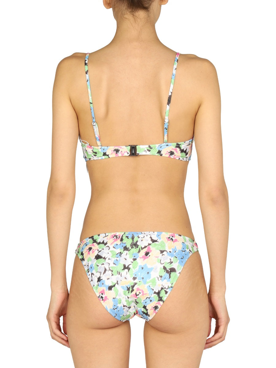 GANNI FLORAL PATTERN BIKINI BRIEFS  A4068228