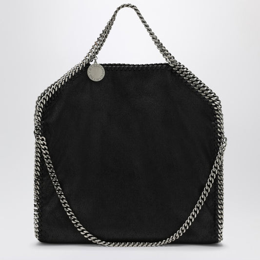 Stella McCartney Black Falabella Fold Over bag 234387W9132P_STELL-1000