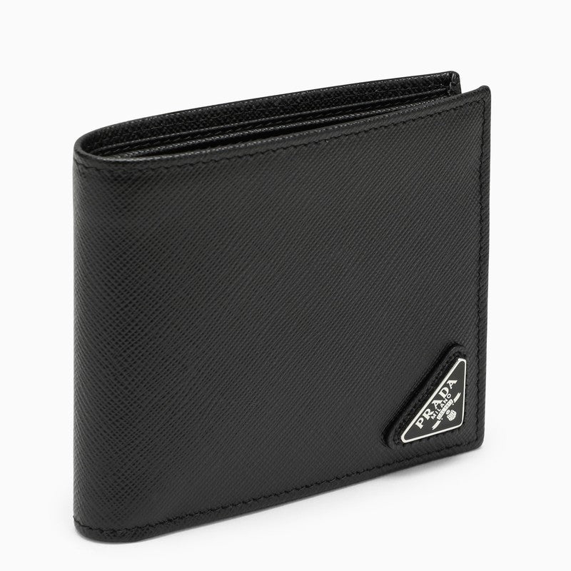 Prada Black Saffiano horizontal wallet 2MO513QHHO_PRADA-F0002