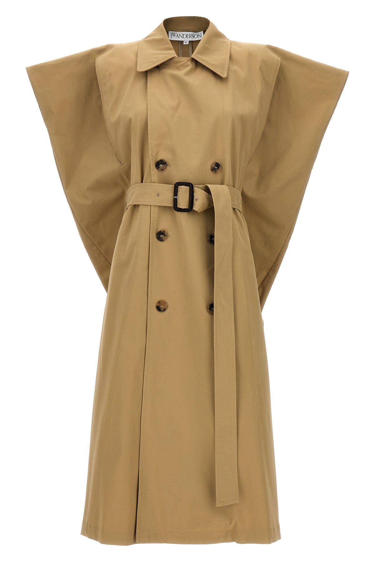 JW Anderson SLEEVELESS DOUBLE-BREASTED TRENCH COAT CO0279PG1410130