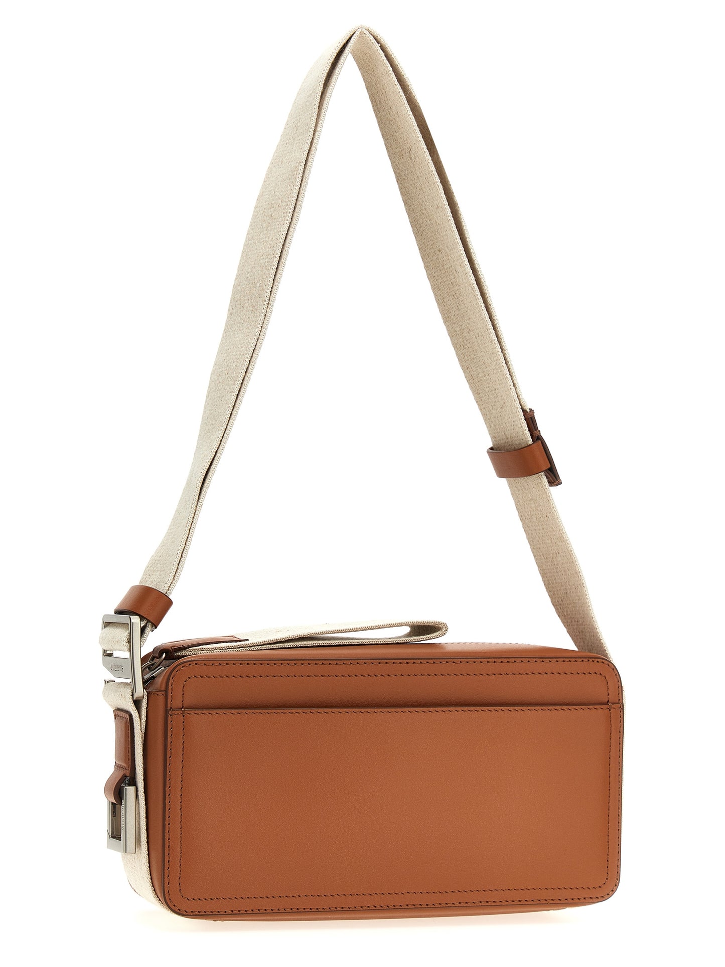 JACQUEMUS 'LE CUERDA HORIZONTAL' CROSSBODY BAG 23E235BA0923061LIGHTBROWN2