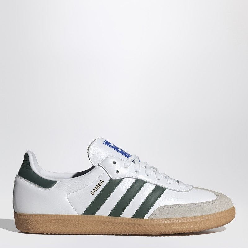 adidas Originals Low Samba OG white/green trainer IE3437LEO_ADIDS-WHTGRN