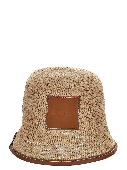 JACQUEMUS Hat Lightbrown 245AC6423072811