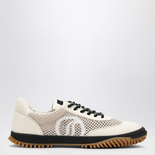 Stella McCartney Low trainer with white S-Wave mesh panels 810414E00191O_STELL-1409