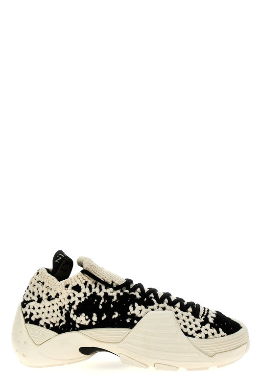 LANVIN 'COTTON FLASH-KNIT' SNEAKERS FWSKIK04KNITH230210