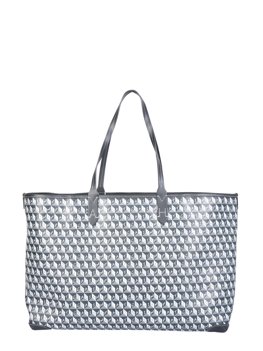 ANYA HINDMARCH BORSA TOTE "I AM A PLASTIC BAG" 149839CHARCOAL