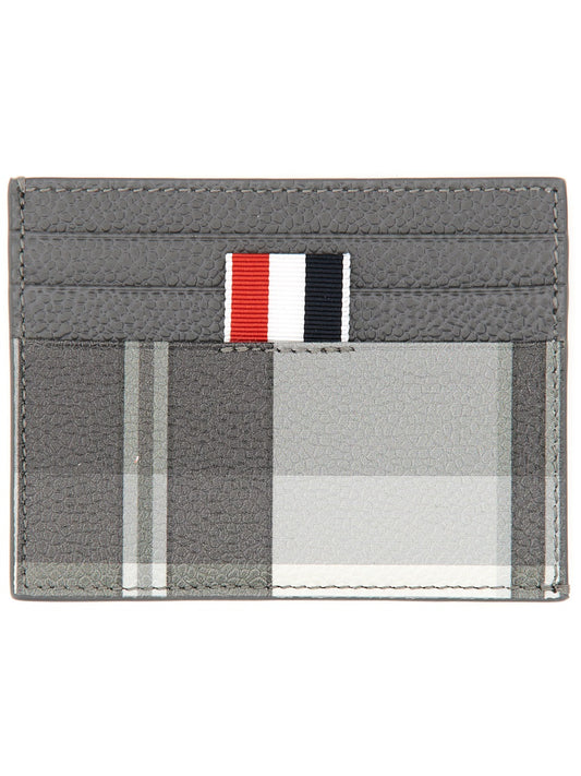 Thom Browne CARD HOLDER WITH LOGO MAW220AL0041980