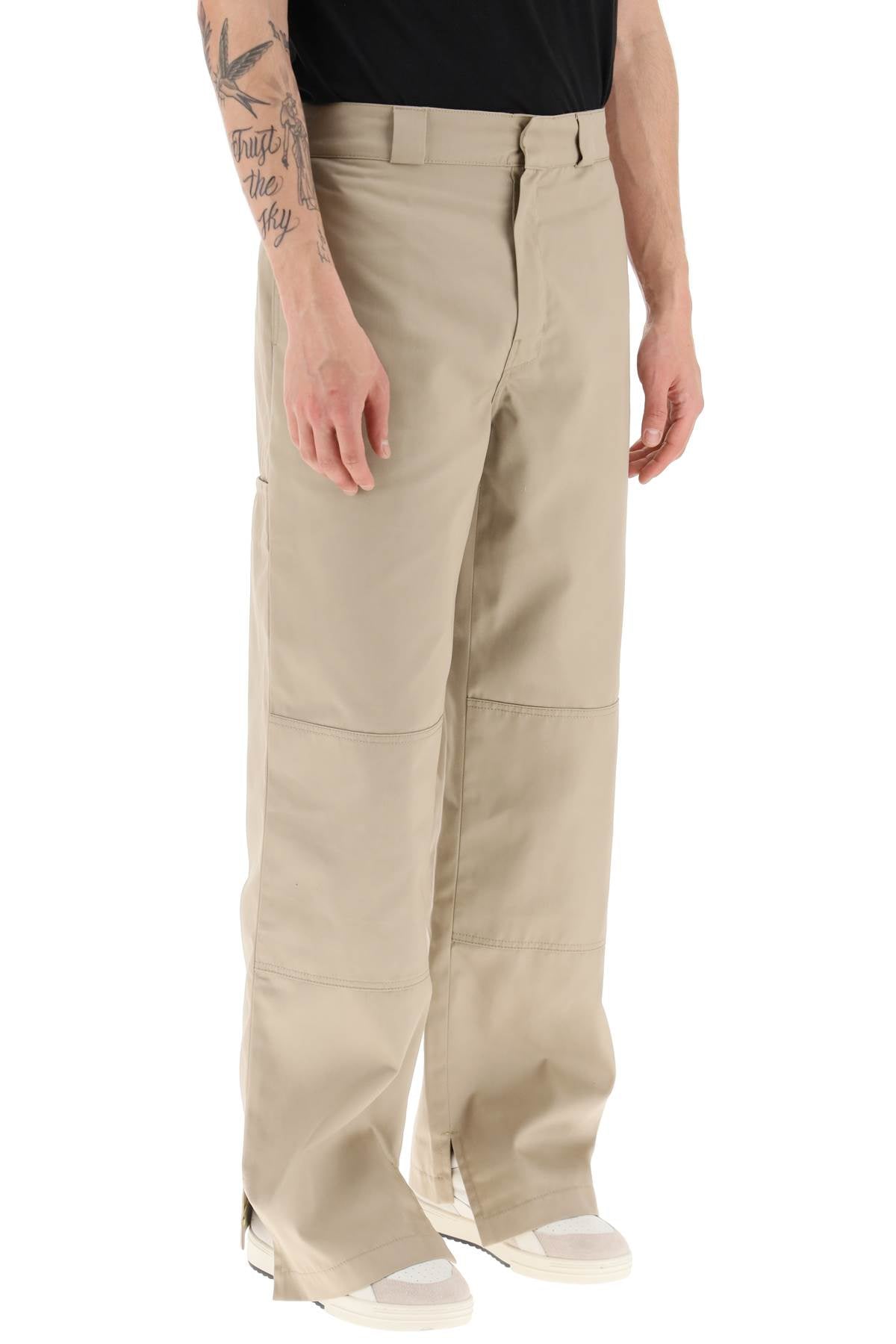 Palm Angels Trousers beige PMCG003S23FAB0016118