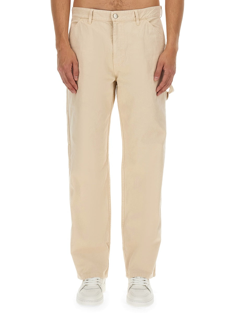 AWAKE NY PANTS "PAINTER" PA003OFFWHITE