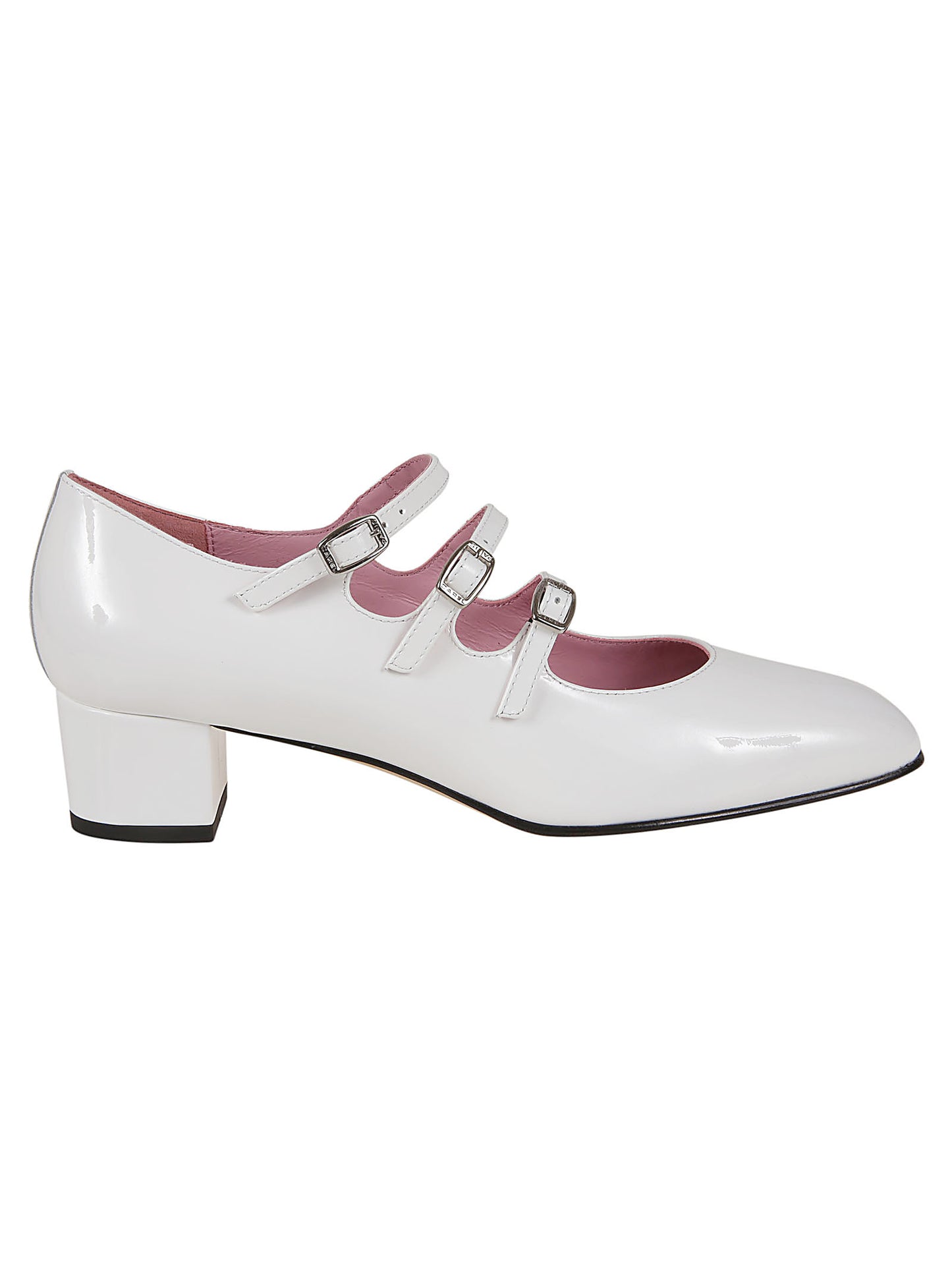 CAREL PARIS フラットシューズ 001808WHITE 001808KINAWHITE