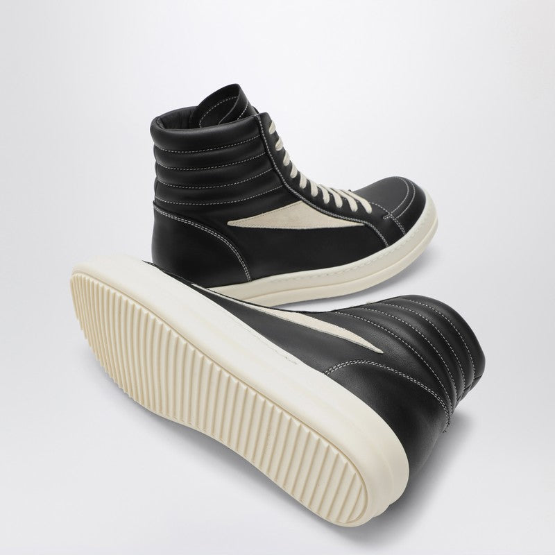 Rick Owens High Vintage black/white suede Sneaker RU02D6896LCOLVSP_RICKO-911