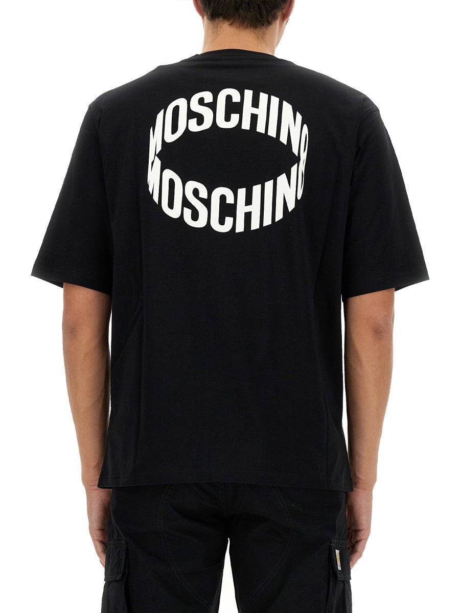 MOSCHINO T-SHIRT WITH LOGO 072620411555