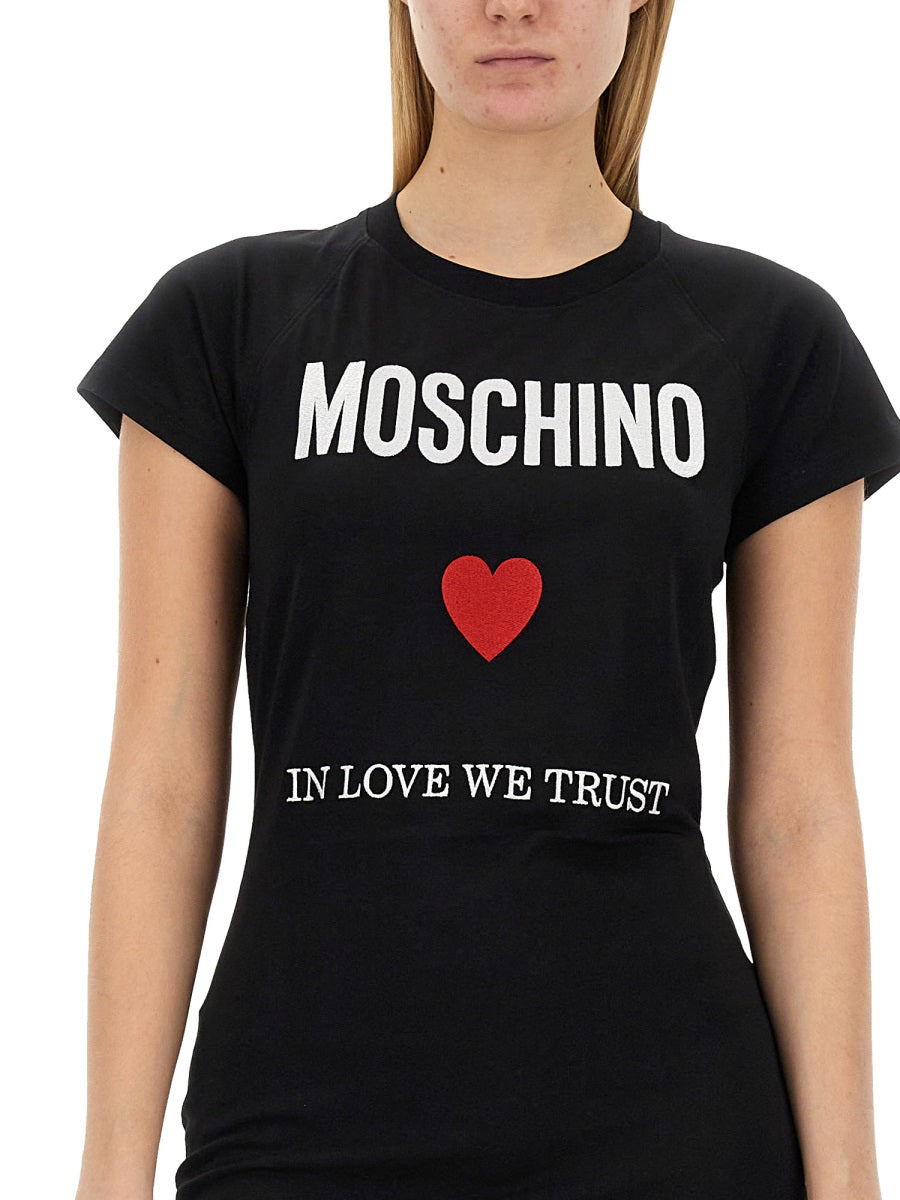 MOSCHINO DRESS WITH LOGO 045005412555