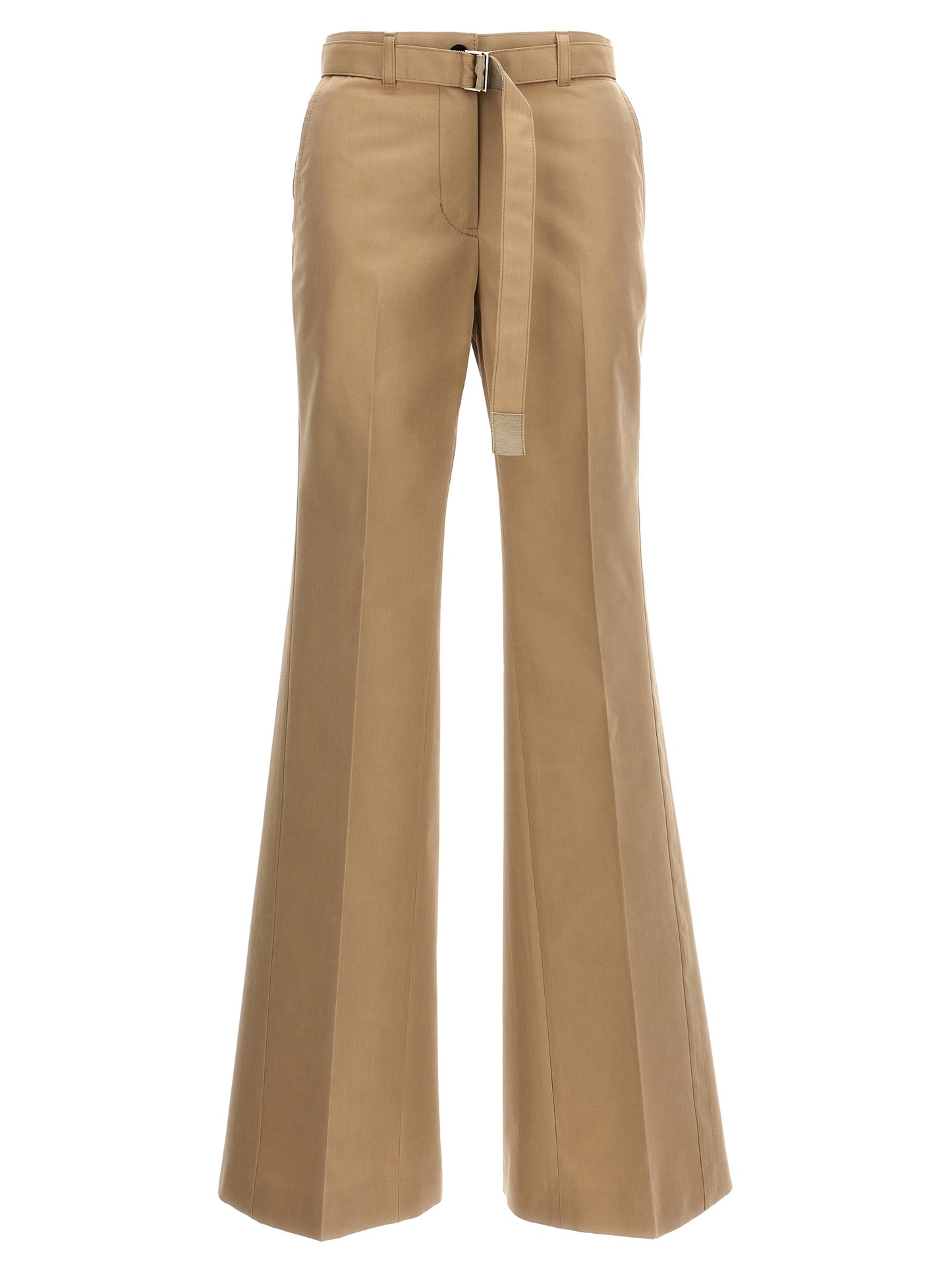 sacai GABARDINE FLARED PANTS 2407242651