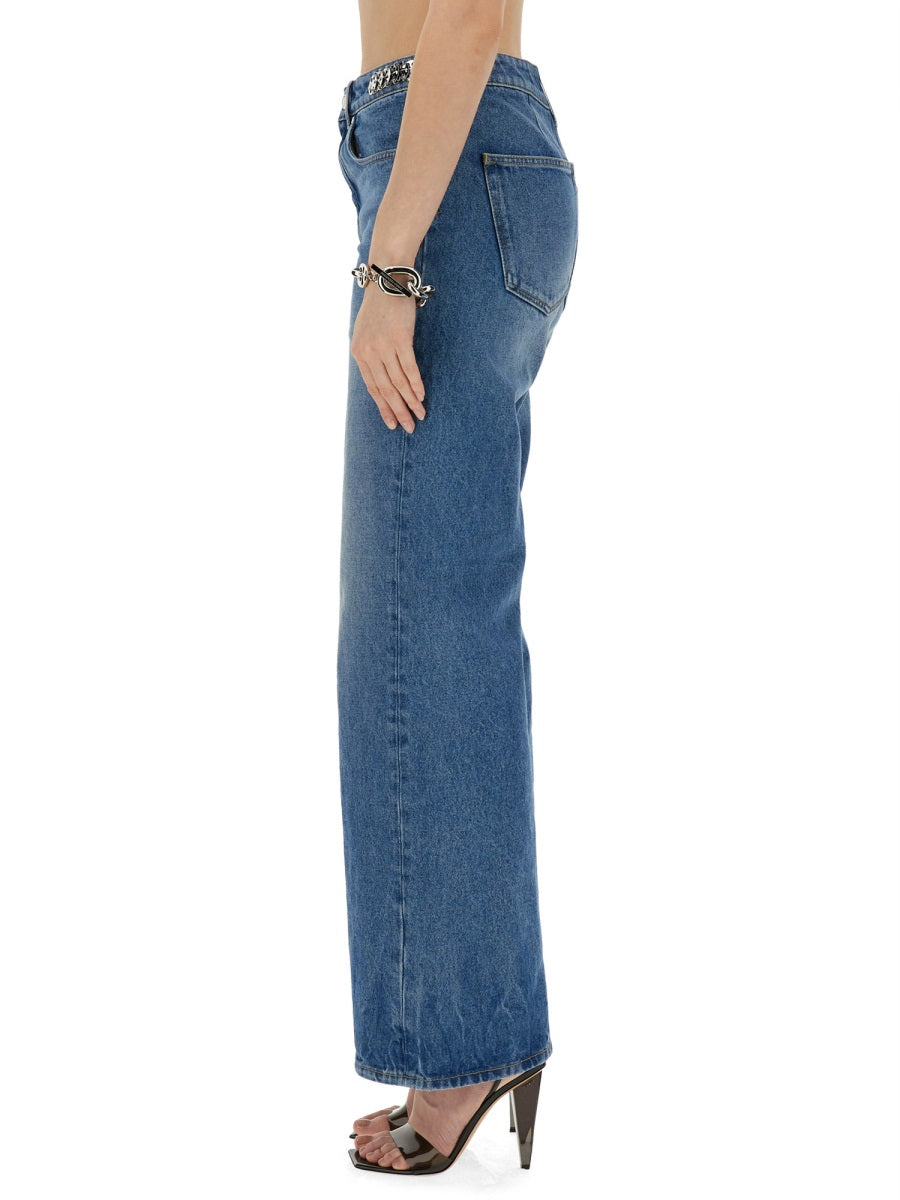 Rabanne JEANS WIDE LEG 24PCPA343CO0487M412