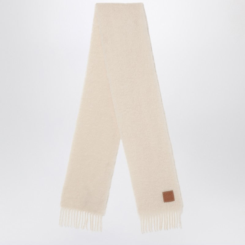 LOEWE White mohair scarf F655254X01WOP_LOEW-2100