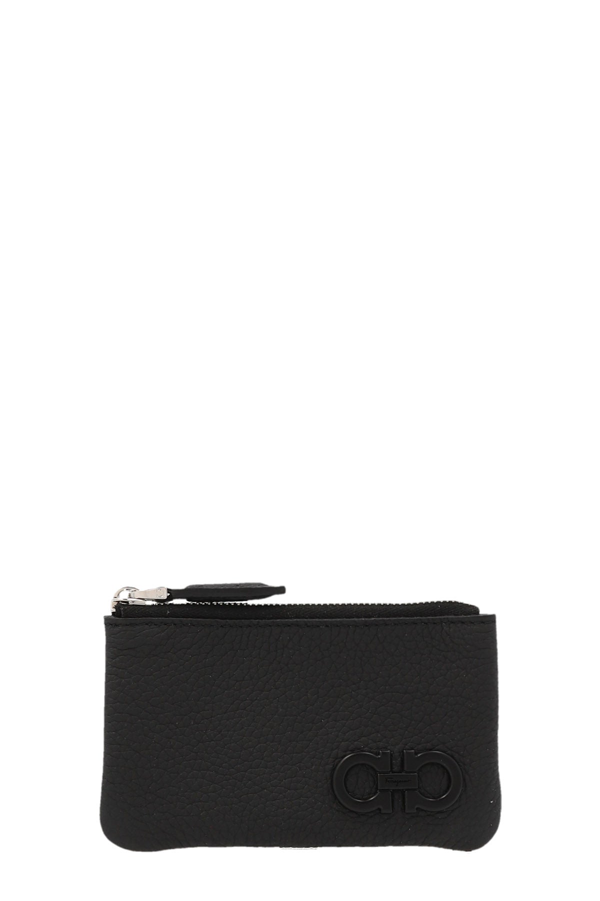 FERRAGAMO 'BIG KEY CASE' KEYRING 0758062NERO