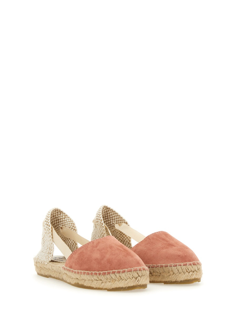 MANEBI ESPADRILLES FLAT R7.0P0SUEDETERRACOTTA