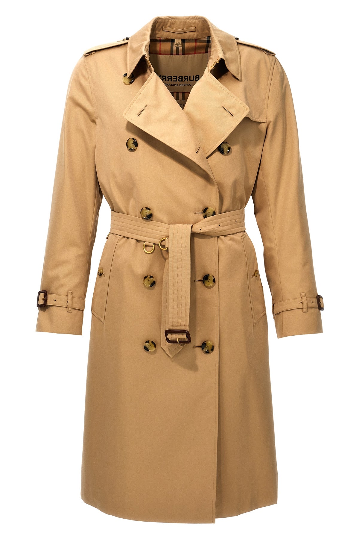 Burberry 'KENSINGTON' TRENCH COAT 8079385HONEY