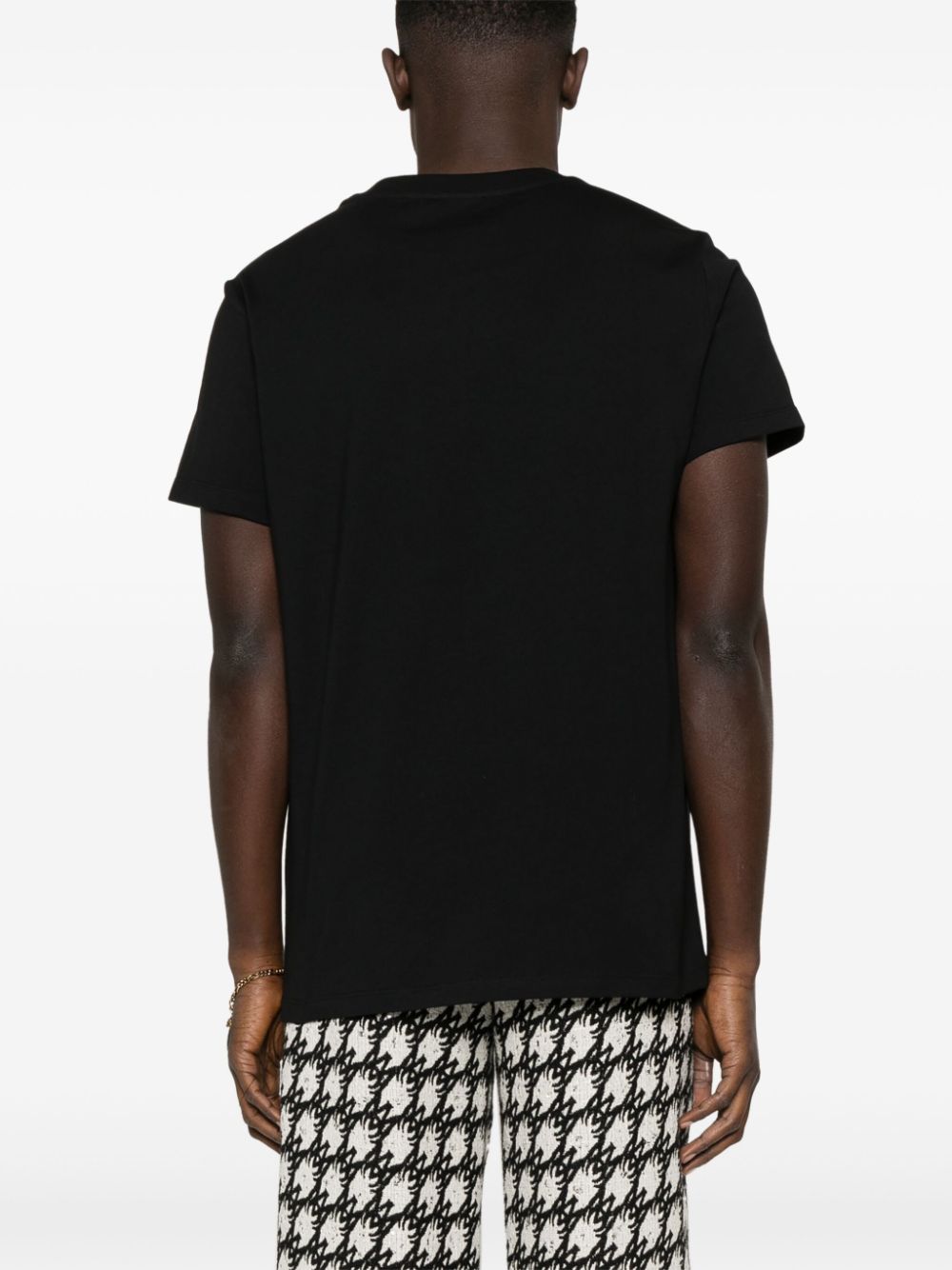 Balmain T-shirts and Polos Black EH1EF000BC910PA