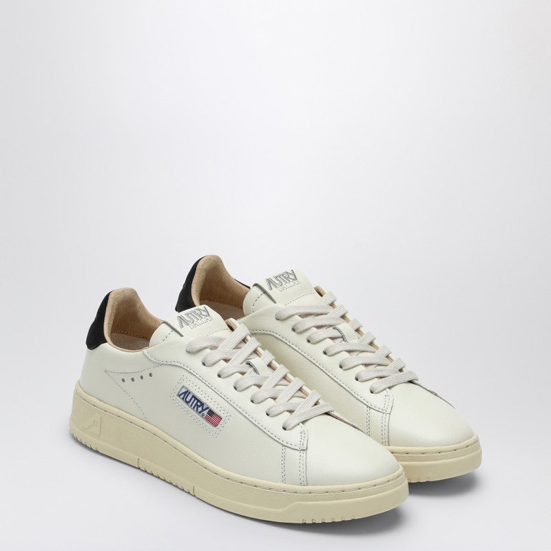 AUTRY White/black Dallas sneakers in leather ADLWMR05P_AUTRY-MR05