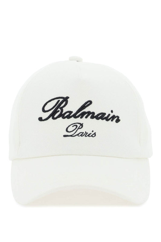 Balmain embroidered logo baseball cap CF1XA231CD29GFE