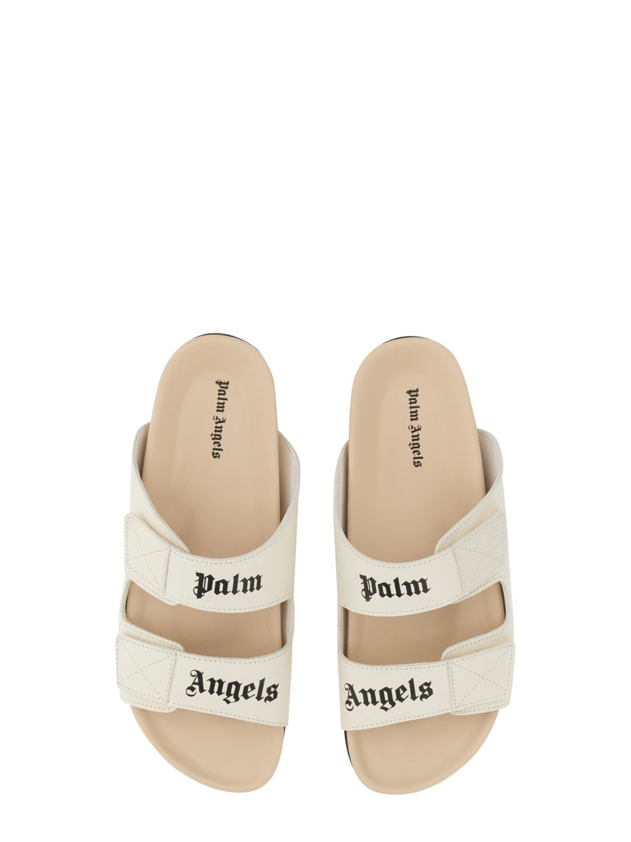 Palm Angels SANDAL WITH LOGO PMIH004S23LEA0010361