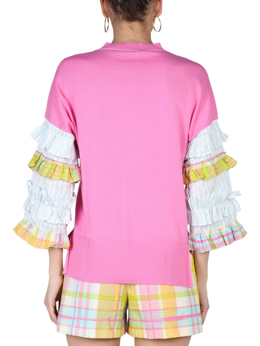 BOUTIQUE MOSCHINO RUFFLES JERSEY  090708010239