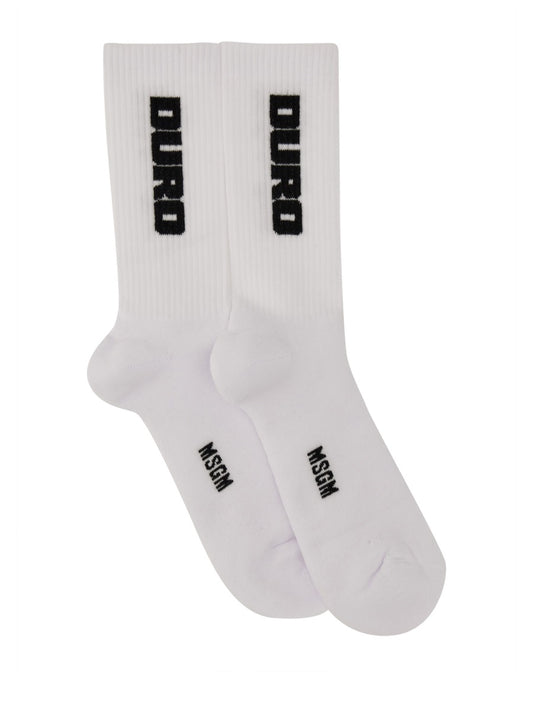 MSGM SOCK WITH LOGO 3640MS0124728601