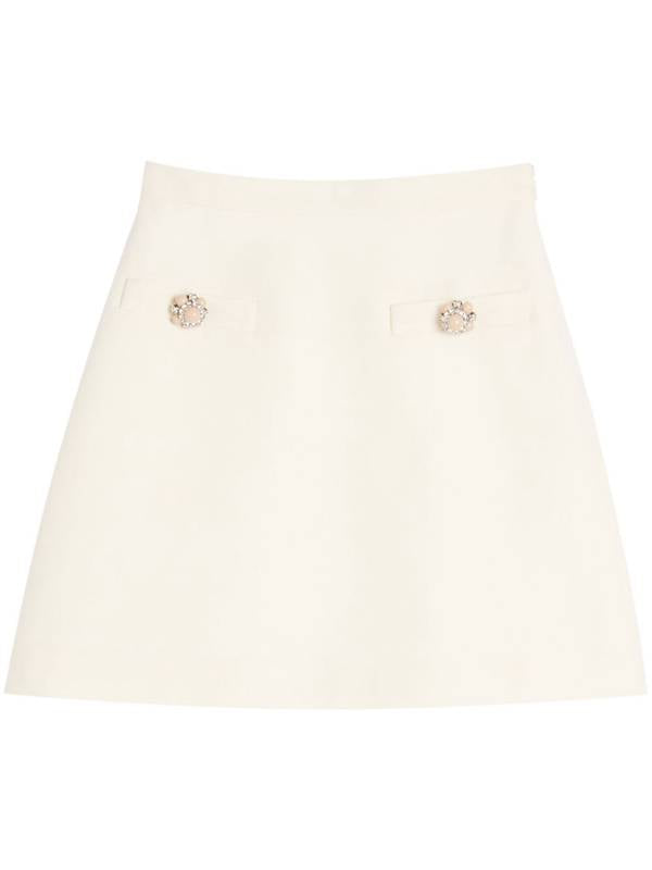 Valentino Garavani Valentino Skirts Ivory BRACH71CFA03