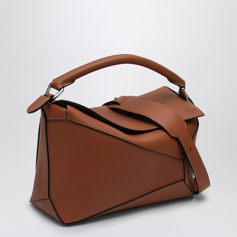 LOEWE Puzzle tan-coloured calfskin bag A510P49X14LEP_LOEW-2530