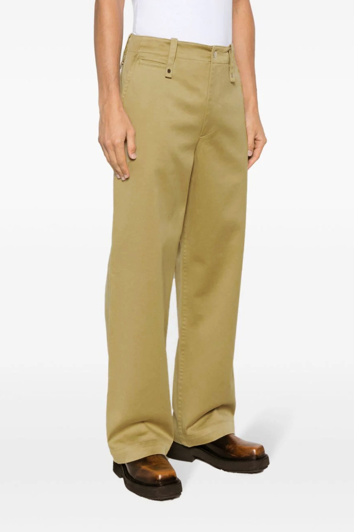 Burberry COTTON PANTS 8076646HUNTER